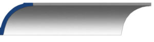 1/4 Round Cove Crown Molding