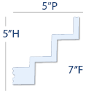 3-Step molding for Indirect Lighting