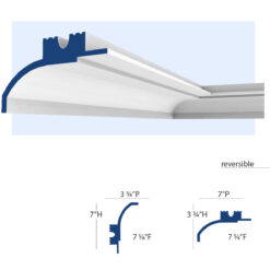 Miami 2-way Molding for Indirect Lighting
