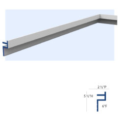 Asheville Molding for Indirect Lighting (Tall)