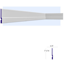 San Francisco Modern Baseboard (Tall)