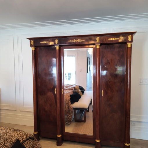 image of crown molding installation