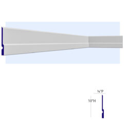 San Francisco Modern Baseboard (Extra Tall)