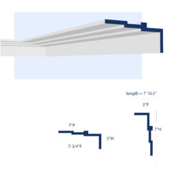 New York 3-Step Crown Molding