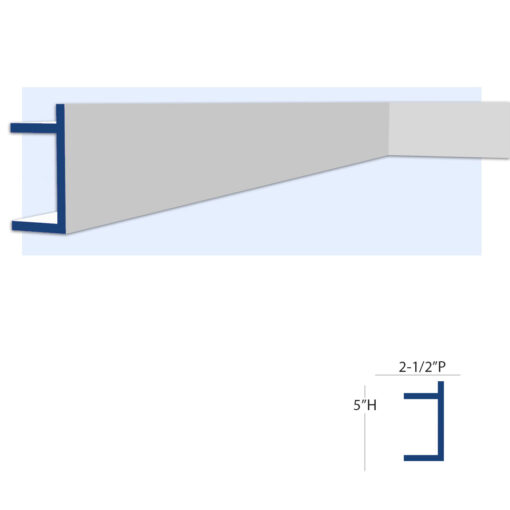 Asheville Molding for Indirect Lighting (Large)