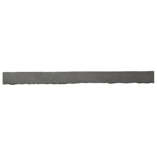 Gray Faux Stone Trim - back