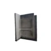 Coal Mine Slate Stone Contemporary Corners - Back
