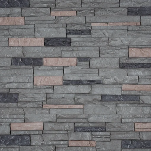 Rocky Boulder Ledge Stone Panel