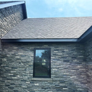 Volcano Ash Ledge Stone Panel Installation Image