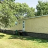 Volcano Ash Ledge Stone Panel Installation on a Mobile Home