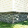 Volcano Ash Ledge Stone Panel Installation on a Mobile Home