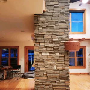 Sierra Nevada Stacked Stone Panel Installation Image