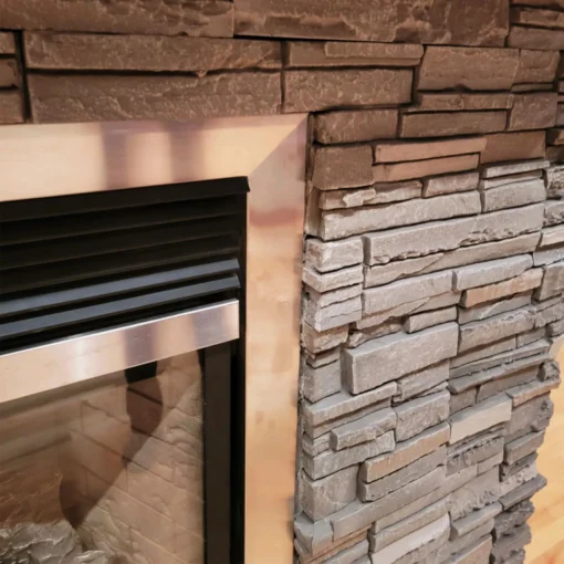 Sierra Nevada Stacked Stone Panel Installation Image