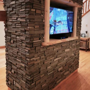 Sierra Nevada Stacked Stone Panel Installation Image