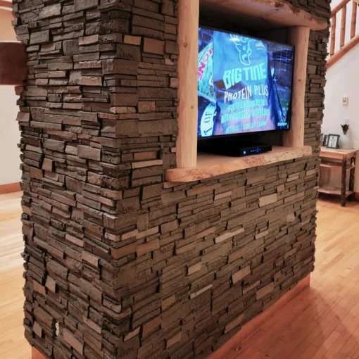 Sierra Nevada Stacked Stone Panel Installation Image