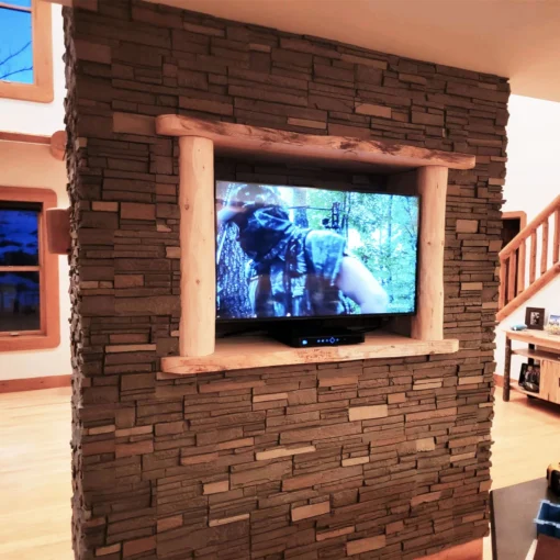 Sierra Nevada Stacked Stone Panel Installation Image