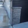 Volcano Ash Stacked Stone Panel Installed on a Town House
